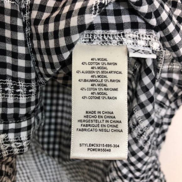 Cloth&Stone Anthro Gingham Plaid Button Down Shirt - Picture 8 of 8